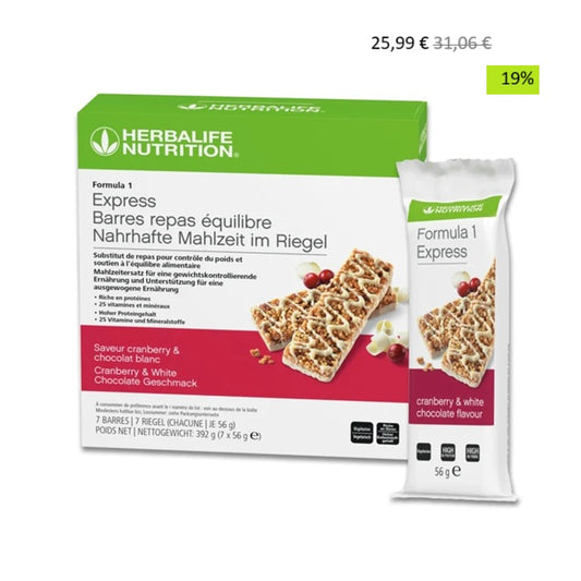 Herbalife Formula 1 - Express Riegel Cranberry & White Chocolate