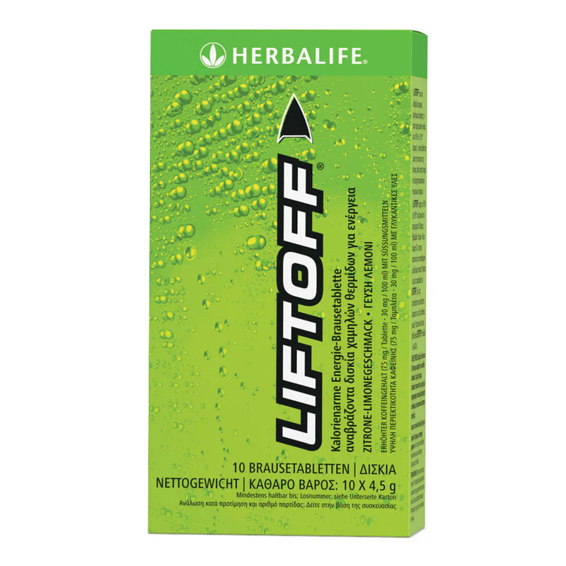 HERBALIFE - Liftoff® Zitrone-Limonegeschmack 45g (10X4,5g)