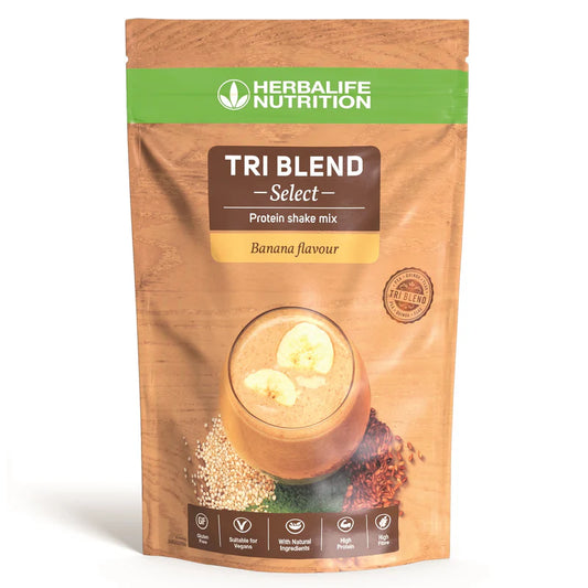 HERBALIFE - Tri-Blend Select - Protein-Getränkemix Banane 600 g